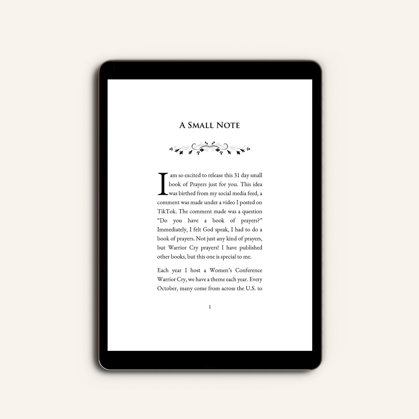 31 Days of Warrior Cry Prayers