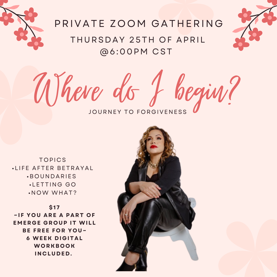 Where do I begin? Life after betrayal.