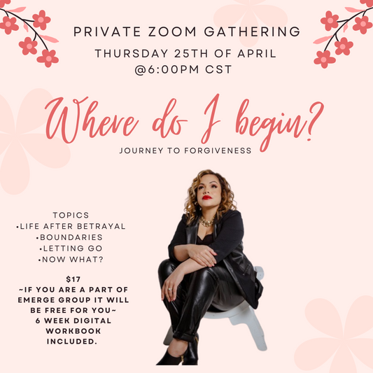 Where do I begin? Life after betrayal.